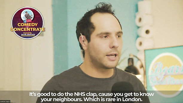 Comedy Concentrale Clap for NHS